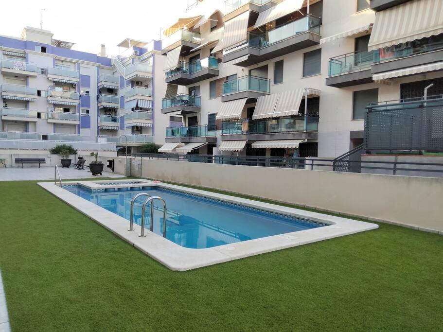 몬코파르 Residencial Azahar, Piscina Y Parking Gratis 아파트 외부 사진